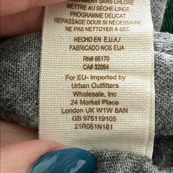 Free People Beach Women's Cutout Side Double Split Maxi Dress Gray Criss Cross M - Picture 7 of 7